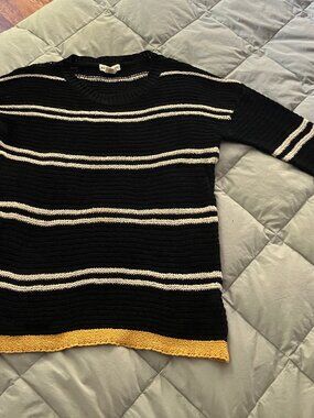 Artisanny baggy cotton pullover, size S